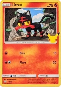 Litten - 15/25 (015/025) [McDonalds 25th Anniversary Promos]