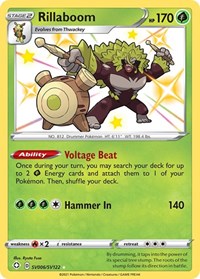 Rillaboom (SV006/SV122) [Shining Fates Shiny Vault]