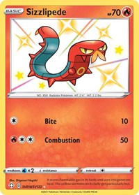 Sizzlipede (SV018/SV122) [Shining Fates Shiny Vault]