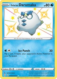Galarian Darumaka (SV023/SV122) [Shining Fates Shiny Vault]