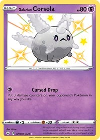 Galarian Corsola (SV049/SV122) [Shining Fates Shiny Vault]