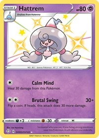 Hattrem (SV055/SV122) [Shining Fates Shiny Vault]