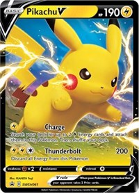 Pikachu V - SWSH061 (SWSH061) [SWSH Sword and Shield Promo Cards]
