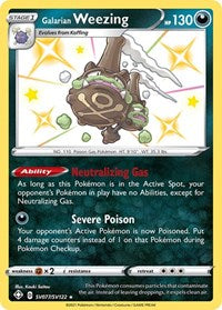 Galarian Weezing (SV077/SV122) [Shining Fates Shiny Vault]