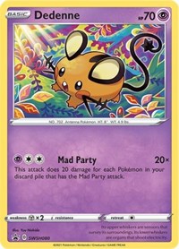 Dedenne - SWSH080 (SWSH080) [SWSH Sword and Shield Promo Cards]