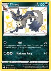 Thievul (SV082/SV122) [Shining Fates Shiny Vault]