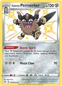 Galarian Perrserker (SV087/SV122) [Shining Fates Shiny Vault]