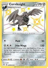 Corviknight (SV089/SV122) [Shining Fates Shiny Vault]
