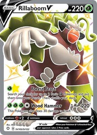 Rillaboom V (SV105/SV122) [Shining Fates Shiny Vault]
