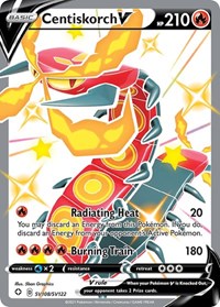 Centiskorch V (SV108/SV122) [Shining Fates Shiny Vault]