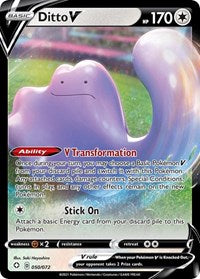 Ditto V (050/072) [Shining Fates]