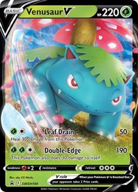 Venusaur V - SWSH100 (SWSH100) [SWSH Sword and Shield Promo Cards]