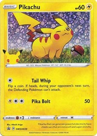 Pikachu - SWSH039 (General Mills) (SWSH039) [Miscellaneous Cards and Products]