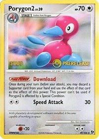 Porygon2 - 49/106 (Prerelease) [Staff] (49/106) [Diamond and Pearl Promos]