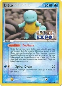 Ditto (Squirtle) - 64/113 (Games Expo 2007) (064/113) [Miscellaneous Cards and Products]
