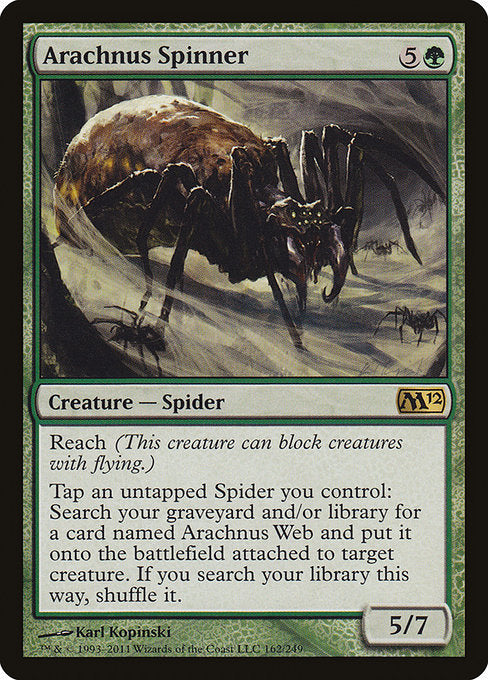 Arachnus Spinner (162) [Magic 2012]