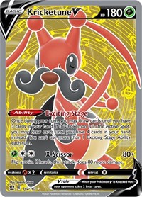 Kricketune V (Full Art) (142/163) [SWSH05 Battle Styles]