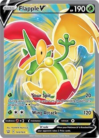 Flapple V (Full Art) (143/163) [SWSH05 Battle Styles]