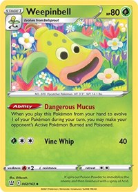 Weepinbell (002/163) [SWSH05 Battle Styles]