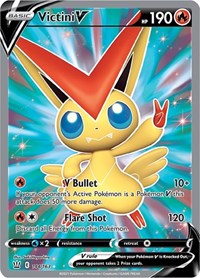 Victini V (Full Art) (144/163) [SWSH05 Battle Styles]