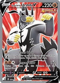 Single Strike Urshifu V (Full Art) (150/163) [SWSH05 Battle Styles]