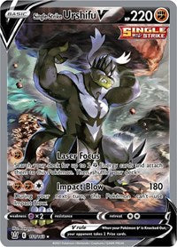 Single Strike Urshifu V (Alternate Full Art) (151/163) [SWSH05 Battle Styles]