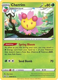 Cherrim (008/163) [SWSH05 Battle Styles]