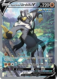 Rapid Strike Urshifu V (Alternate Full Art) (153/163) [SWSH05 Battle Styles]