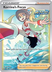 Korrina's Focus (Full Art) (160/163) [SWSH05 Battle Styles]