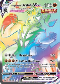 Single Strike Urshifu VMAX (Secret) (167/163) [SWSH05 Battle Styles]