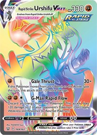 Rapid Strike Urshifu VMAX (Secret) (169/163) [SWSH05 Battle Styles]