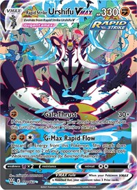 Rapid Strike Urshifu VMAX (Alternate Art Secret) (170/163) [SWSH05 Battle Styles]