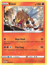 Entei (020/163) [SWSH05 Battle Styles]