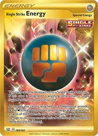 Single Strike Energy (Secret) (183/163) [SWSH05 Battle Styles]