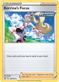 Korrina's Focus (128/163) [SWSH05 Battle Styles]