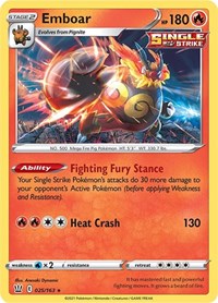 Emboar (025/163) [SWSH05 Battle Styles]