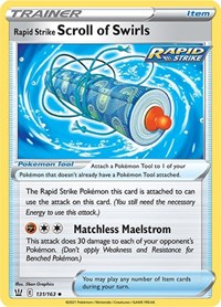 Rapid Strike Scroll of Swirls (131/163) [SWSH05 Battle Styles]