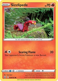 Sizzlipede (029/163) [SWSH05 Battle Styles]