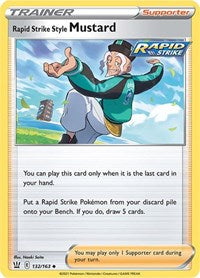 Rapid Strike Style Mustard (132/163) [SWSH05 Battle Styles]