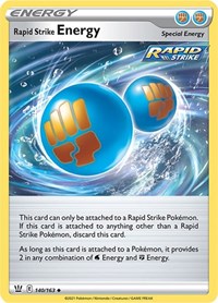 Rapid Strike Energy (140/163) [SWSH05 Battle Styles]