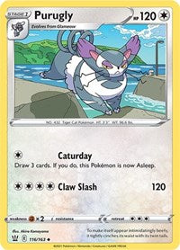 Purugly (116/163) [SWSH05 Battle Styles]