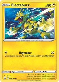 Electabuzz (044/163) [SWSH05 Battle Styles]