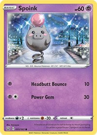 Spoink (055/163) [SWSH05 Battle Styles]