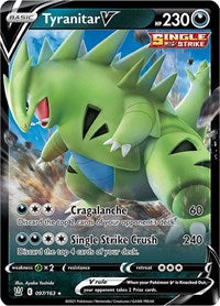 Tyranitar V (097/163) [SWSH05 Battle Styles]