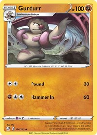 Gurdurr (074/163) [SWSH05 Battle Styles]