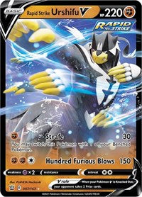 Rapid Strike Urshifu V (087/163) [SWSH05 Battle Styles]