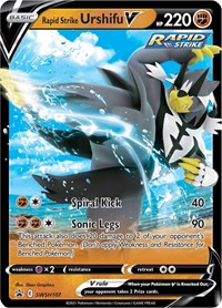 Rapid Strike Urshifu V - SWSH107 (SWSH107) [SWSH Sword and Shield Promo Cards]