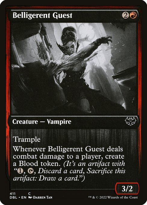 Belligerent Guest (411) [Innistrad: Double Feature]