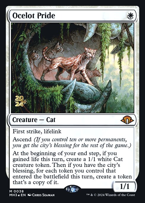 Ocelot Pride (38s) [Modern Horizons 3 Promos]