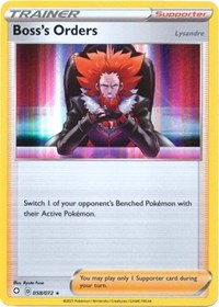 Boss's Orders - 058/072 (058/072) [Deck Exclusives]